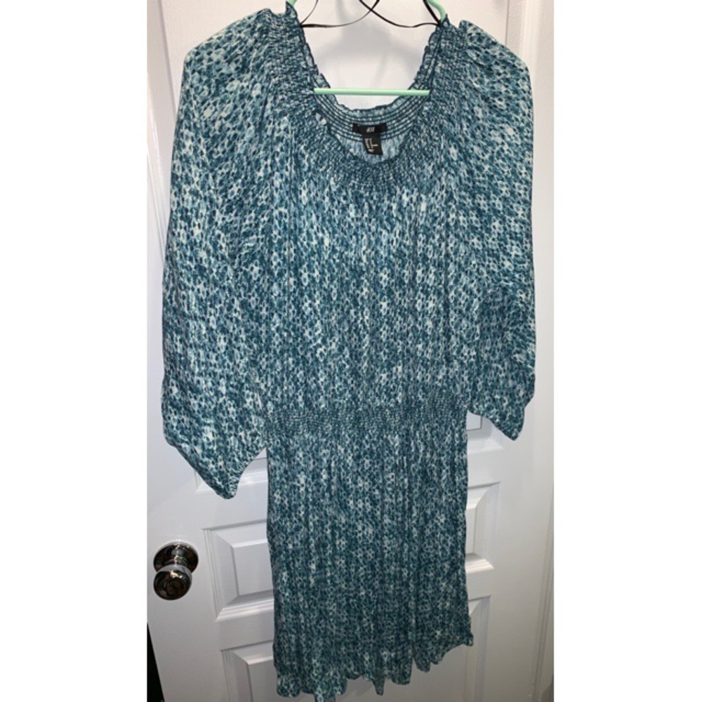 Turquoise dress